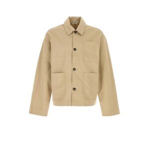 Jw Anderson Men Cappuccino Cotton Jacket